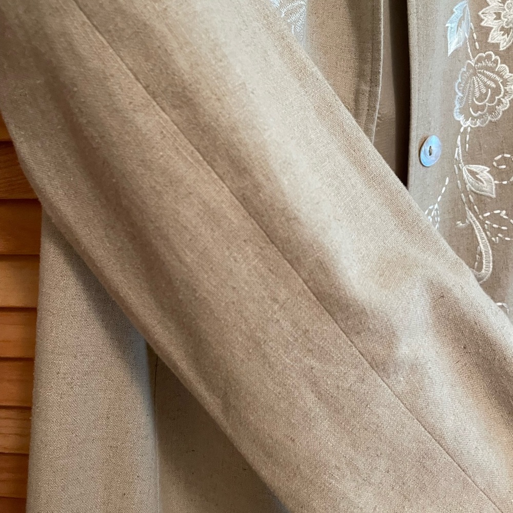 Duster Type Coat, Split Back, Great With Boots! - image 6